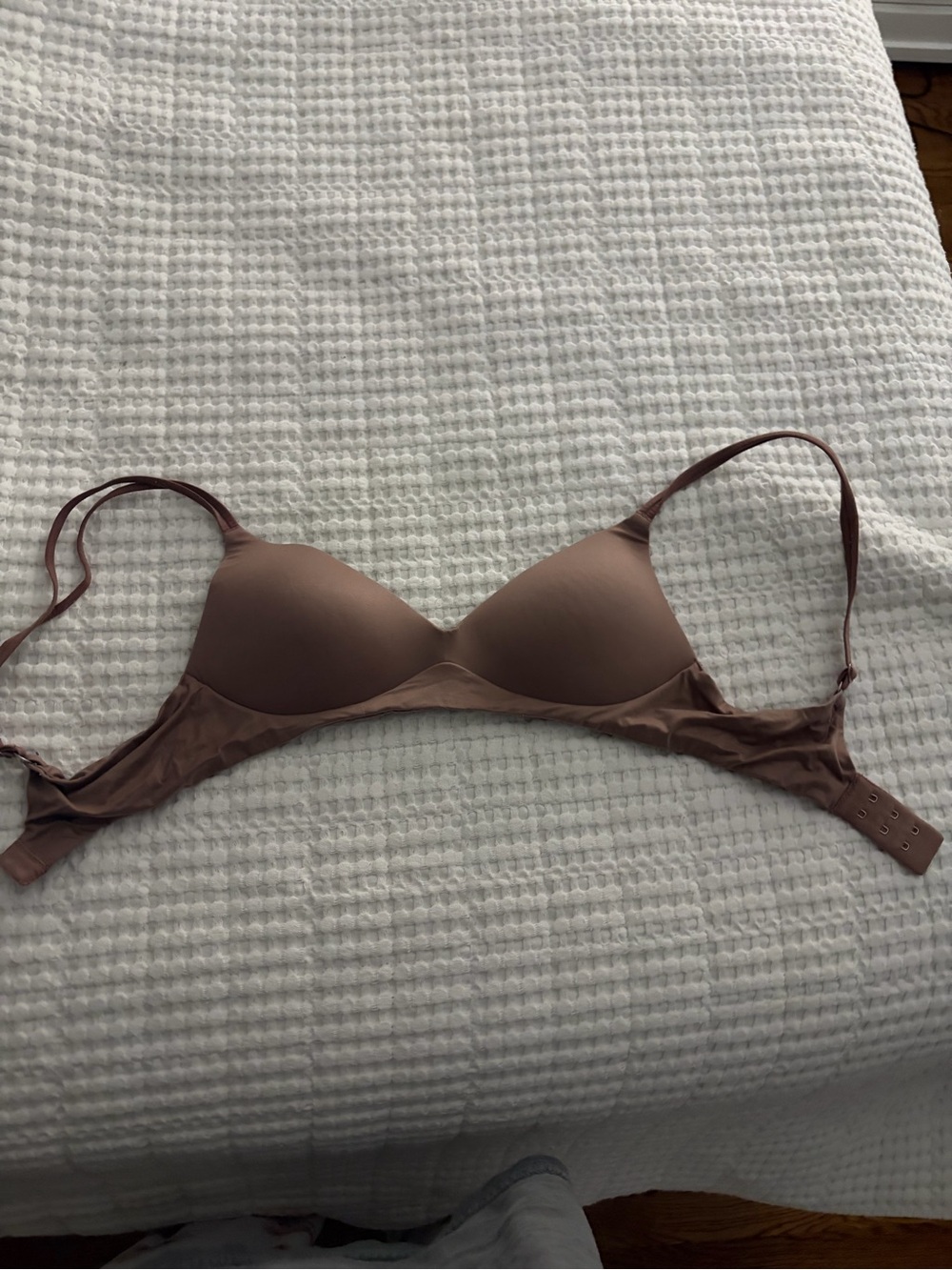 aerie Smooth Molded T-Shirt Bra - Mauve Brown